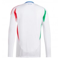 Maglia Calcio Italia Seconda Divisa Europei 2024 Manica Lunga